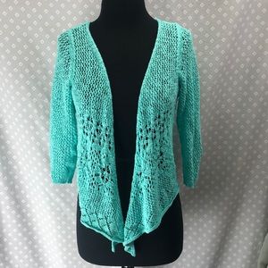 Lacey Mint Cardigan